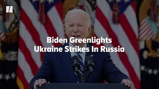 Biden Greenlights Ukraine Strikes In Russia [upl. by Iahc]