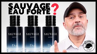 DIOR SAUVAGE EAU FORTE Unboxing  First Impressions [upl. by Torin]