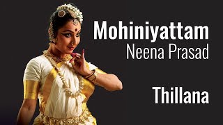 12 Minute Thillana Performance Nach Reh Gori  Mohiniyattam by Dr Neena Prasad [upl. by Leiruh875]