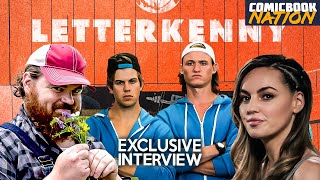 Leaving Letterkenny Behind  Letterkenny Final Season Cast Interview [upl. by Odawa]