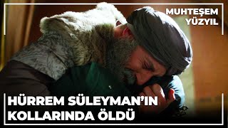 Hürrem Süleymanın kollarında öldü  Muhteşem Yüzyıl 134Bölüm [upl. by Atteuqahs]