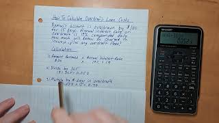 How To Calculate Overdraft Loan Costs [upl. by Guillaume]