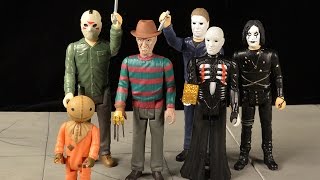 Funko ReAction Horror Series Review Jason Freddy Pinhead [upl. by Niriam527]