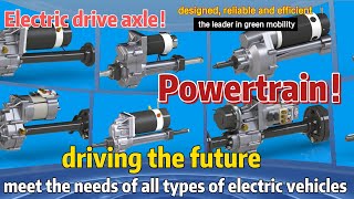 The Future of Electric Vehicles Exploring Drive Axle Innovation [upl. by Yanel657]