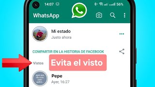 Como Ver Estados de WhatsApp Sin que se Den Cuenta 2024 [upl. by Illoh]