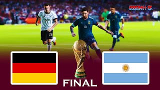 2014 WORLD CUP FINAL Germany 10 Argentina AET [upl. by Maunsell670]