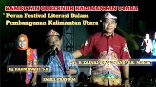 Sambutan Gubernur Kalimantan Utara dalam Festival Literasi Kaltara 2023 bersama Farel Prayoga [upl. by Noedig]