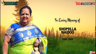 The Funeral Service of Shomilla Naidoo [upl. by Enawd802]