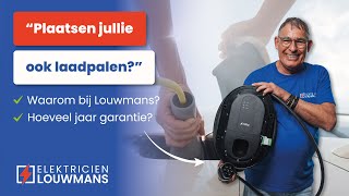 Laadpaal installeren  Herman aan het woord  Elektricien Louwmans⚡ [upl. by Sachi]