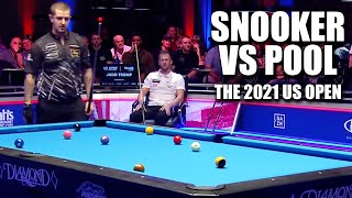 The Snooker vs Pool Debate  Judd Trumps 2021 US Open Journey [upl. by Krys]