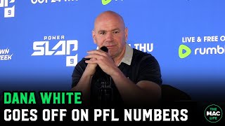 Dana White goes OFF on PFL “I was gonna cut Francis Ngannou… no one wants to fight in PFL” [upl. by Itsyrk]