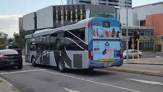 Transperth TP2610 Volvo B8RLE Midi Departing [upl. by Adniuqal983]