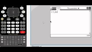 Cómo convertir unidades con TI Nspire CAS [upl. by Pearlman]