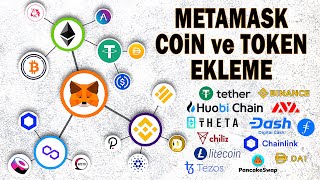 Metamask Cüzdana Coin ve Token Ekleme [upl. by Gregoor]