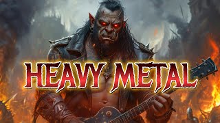 🐲 Heavy Metal Song  Just Rock Metal 🔥 Boost energy while Workout  Gaming 🔥 [upl. by Puna]