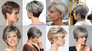 COUPE CHEVEUX 2023 FEMME 30 40 50 ANS  COIFFURE COURTE CARRÉPIXIE TENDANCE  ANNE BLANC [upl. by Opportuna]