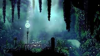 Hollow Knight Ambience 10h  Greenpath Bass  waterfall  atmos loop [upl. by Itin201]