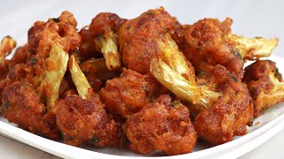 ফুলকপি দিয়ে মচমচে মজার পাকোড়া রেসিপি। Folkopi Pakora Recipe  Folkopi Snack Recipe [upl. by Bobbe930]