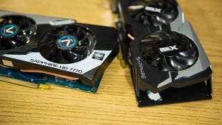 Sapphire HD 7790 vs HD 7770 GHz Edition Video Card Review AMD [upl. by Tally]