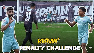 Kravin Penalty Challenge  Feat Rahul KP Sachin Suresh Nihal Sudeesh  KBFC  Kravinindia [upl. by Nosae285]