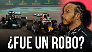 ¡HAMILTON INSISTE EN QUE LE ROBARON EL TÍTULO DE 2021 FRENTE A VERSTAPPEN ¿FUE DE VERDAD UN ROBO [upl. by Akinohs]