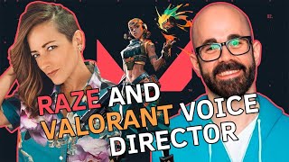 Raze and Voice Director of Valorant David Lyerly Hang on Twitch [upl. by Intruok30]