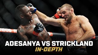 Israel Adesanya vs Sean Strickland  UFC InDepth [upl. by Esilrac]