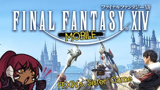 FFXIV MOBILE  A Comfy Game Phone MMO [upl. by Odin]