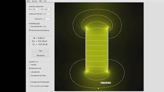 Plattenkondensator Simulation mit Randeffekten [upl. by Akcirre80]