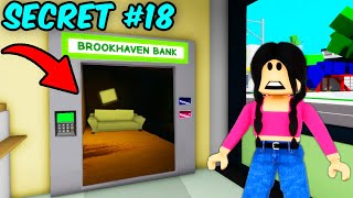 100 SECRETS in Roblox Brookhaven [upl. by Orpheus26]