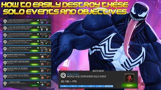 Objectives and Solo Event Made Easy Doing This  Marvel Contest of Champions [upl. by Asserrac236]