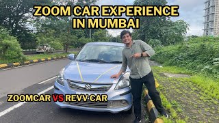 I Rented a Self Drive Car in Mumbai  Zoom Car vs Revv Car Comparison  Explore with Faisal [upl. by Atined]