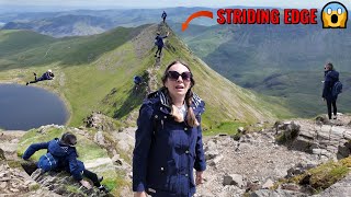 HELVELLYN VIA STRIDING EDGE 4K 😱 [upl. by Anglim]