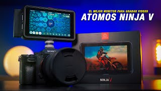 ATOMOS NINJA V  EL MEJOR MONITOR PARA GRABAR VIDEOS 2021 [upl. by Rovner85]