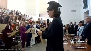 Laurea in Medicina  29 set 2023  Sapienza [upl. by Ahseei]