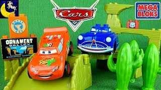 Disney Cars Mega Bloks Toys Desert Racers Willys Butte Doc Hudson Hornet Lightning Mcqueen Car Toys [upl. by Thevenot]