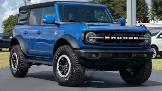 🔥 NEW 2021 Ford Bronco Outer Banks with Sasquatch Package Velocity Blue  Wynn Odom Ford [upl. by Tansy]