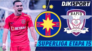 🔴 FCSB  RAPID BUCURESTI  ETAPA 15 SUPERLIGA ROMANIA  LIVE FCSB 2023 [upl. by Kcirddot583]