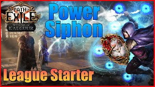 POWER SIPHON TRICKSTER🪄My League Starter Build Guide for Path of Exile 325 Settlers of Kalguur [upl. by Willcox137]