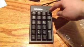 Keycool K1 22Key Mechanical Numeric Keypad [upl. by Skipton]