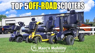 Top 5 Best OffRoad Fast Mobility Scooters of 2023 So Far [upl. by Hnib]