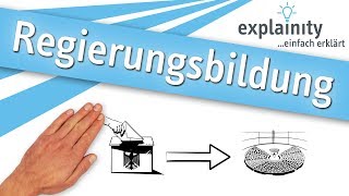 Regierungsbildung einfach erklärt explainity® Erklärvideo [upl. by Lotsirhc]