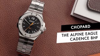 REVIEW The Chopard Alpine Eagle Cadence 8HF and What Exactly is a HighFrequency Watch [upl. by Nayar]