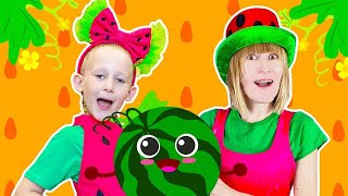 Watermelon Song  More Nursery Rhymes amp Kids Songs  Anuta Kids Channel [upl. by Enitnatsnoc]