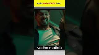 Yodha Movie REVIEW  Dj [upl. by Nataline]