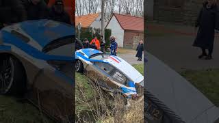 1 2 3 Béthune automobile rallye rally like accidentdevoiture inoxtag [upl. by Lerraj357]