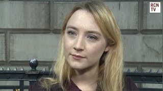 Saoirse Ronan Interview  Star Wars Episode VII amp How I Live Now [upl. by Yrrot]