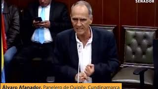 Intervención de Álvaro Afanador panelero de Quipile Cundinamarca SalvemosLaPanela 2024 [upl. by Enimaj]