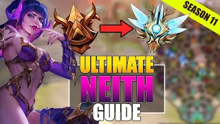 The ULTIMATE Neith Gameplay Guide  Zero to HERO SMITE [upl. by Josefa]