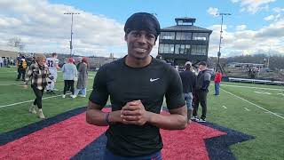 Duquesne FB WR Tedy Afful 4624 [upl. by Screens13]